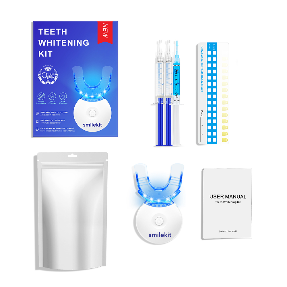 Teeth Whitening App - Teeth Whitening Kit - 5X LED