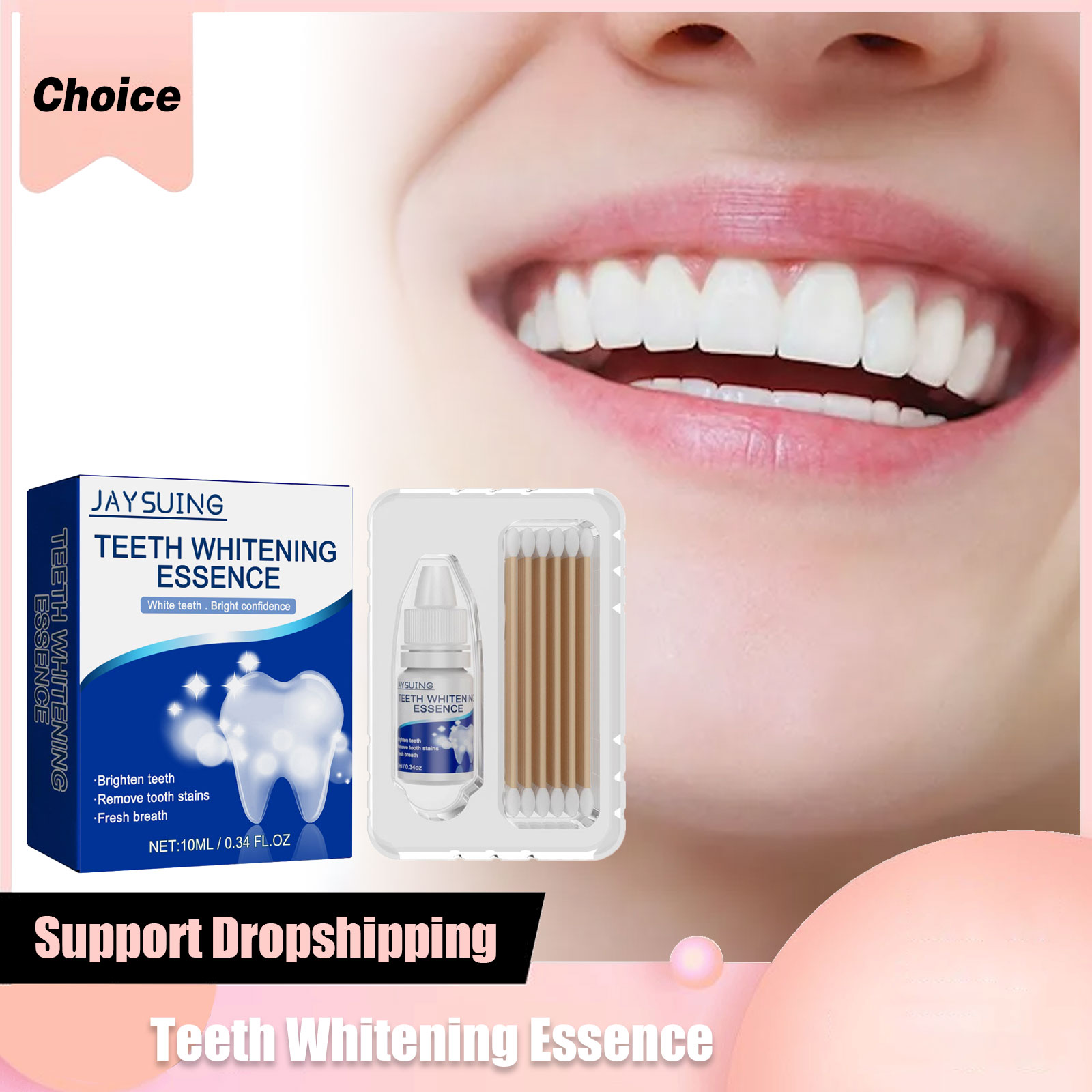 Teeth Whitening Yellow Teeth - Teeth Whitening Serum Remove Plaque Stain