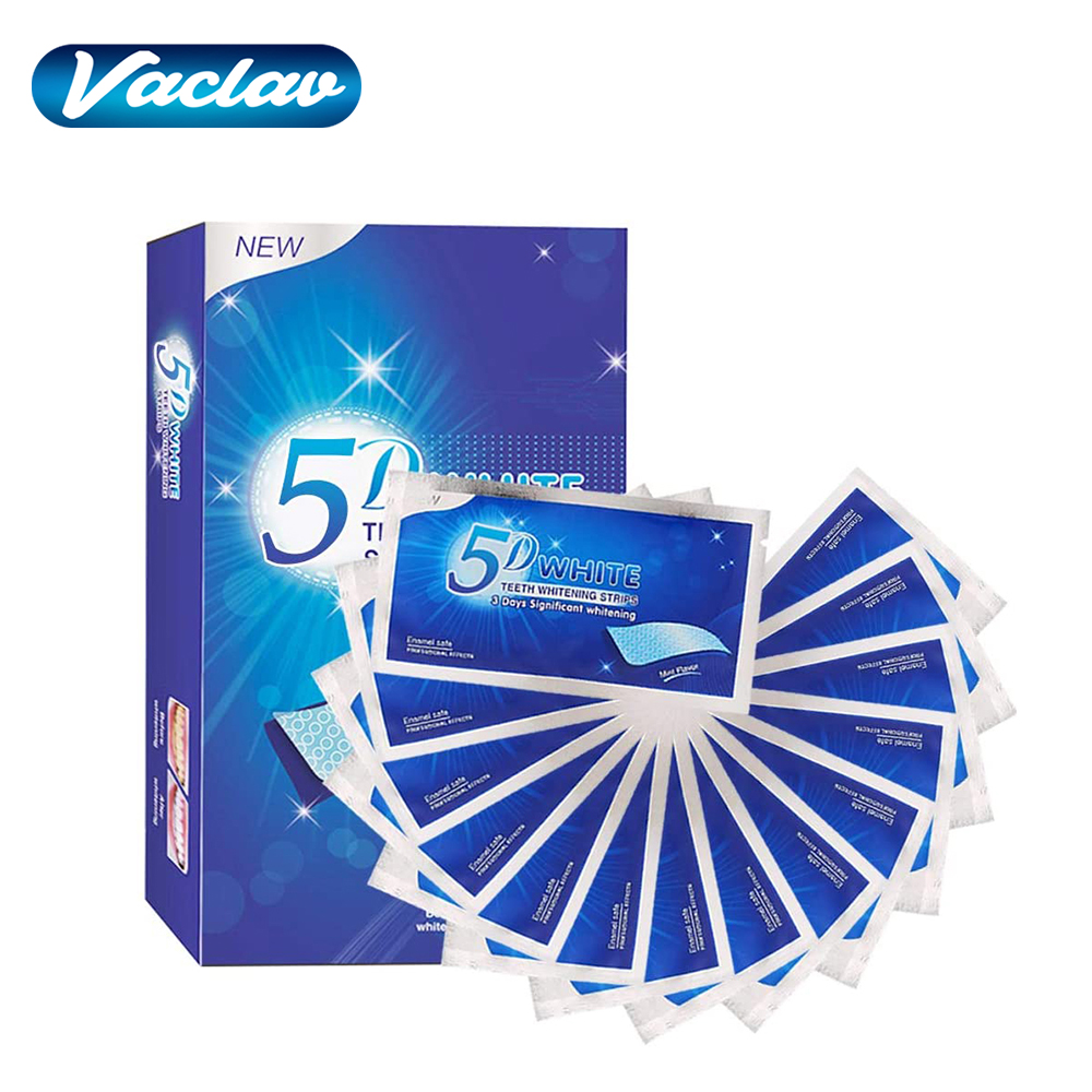 Teeth Whitening Gels Used By Dentists - 5D White Teeth Whitening Strip Whitening