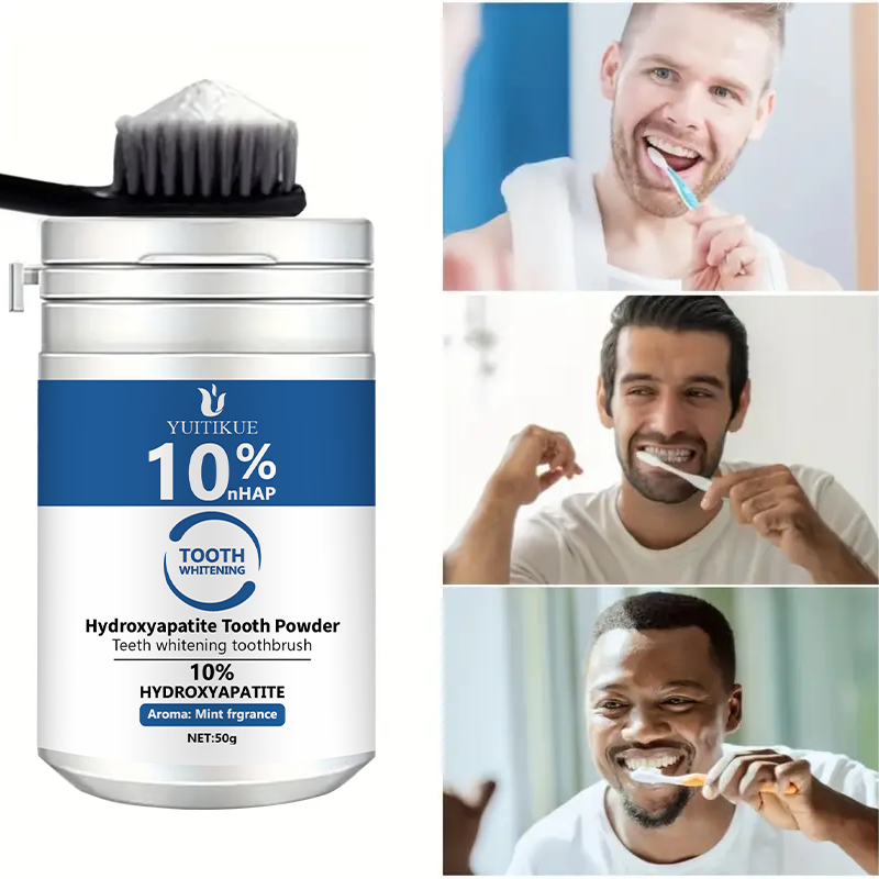 YUTIKUE 10% nHAP Tooth Powder  - Teeth Whitening App ulasan dan harga