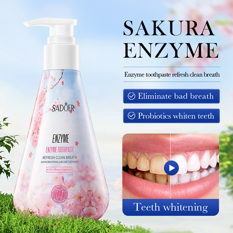 SADOER Baking Soda Whitening T - Teeth Whitening Enzymes ulasan dan harga