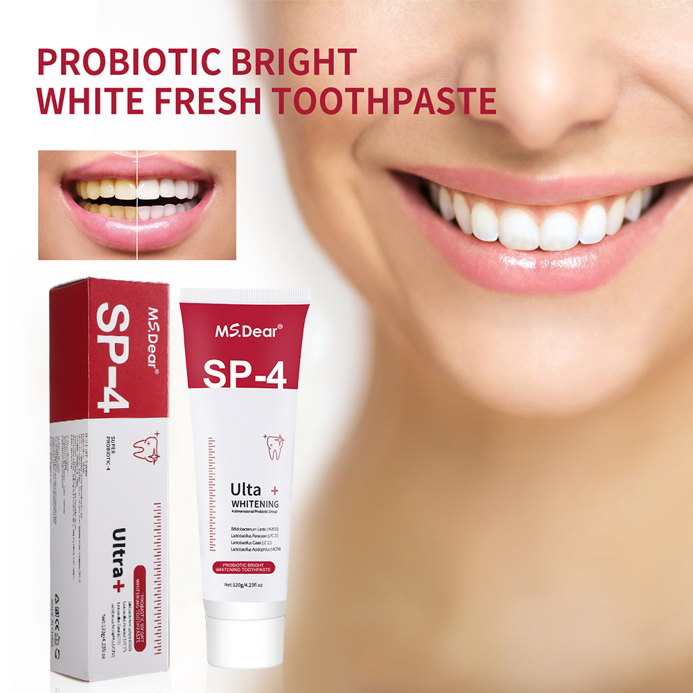 SP-4 Probiotic Whitening Tooth - Teeth Whitening Enzymes ulasan dan harga