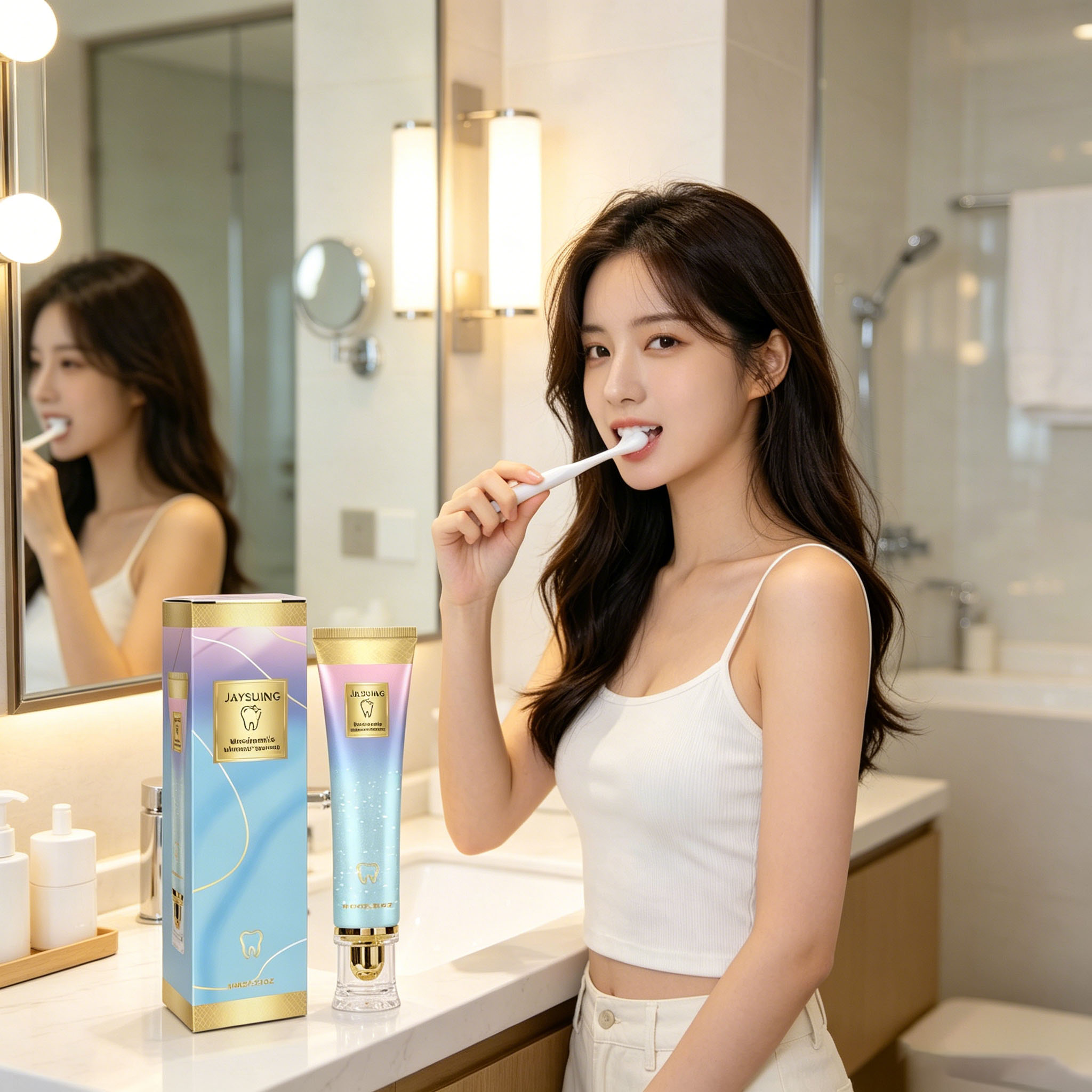 Niacinamide Whitening Toothpa - Teeth Whitening Yellow Teeth ulasan dan harga
