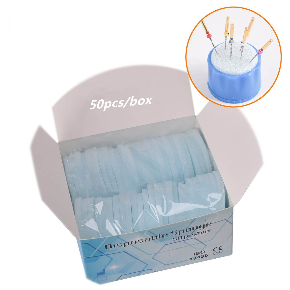 50pcs Disposable Sponge Pad So - Whitening Teeth Dentist ulasan dan harga