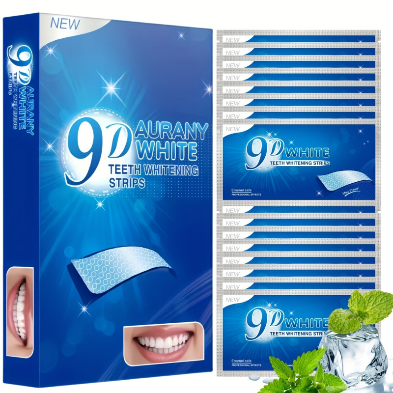 21 Pairs of 9D Aurany White Te - Teeth Whitening App ulasan dan harga
