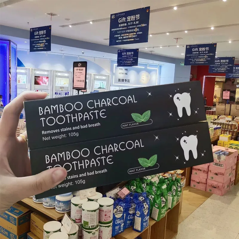 Whitening Toothpaste Bamboo Ch - Teeth Whitening Yellow Teeth ulasan dan harga