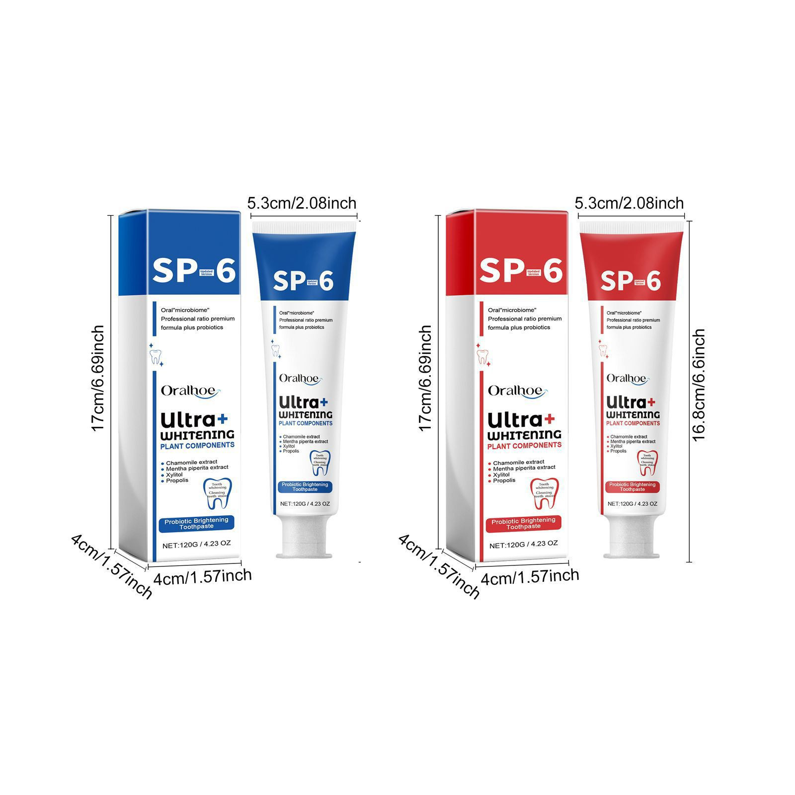 SP-6 Probiotic Whitening Tooth - Teeth Whitening Enzymes ulasan dan harga