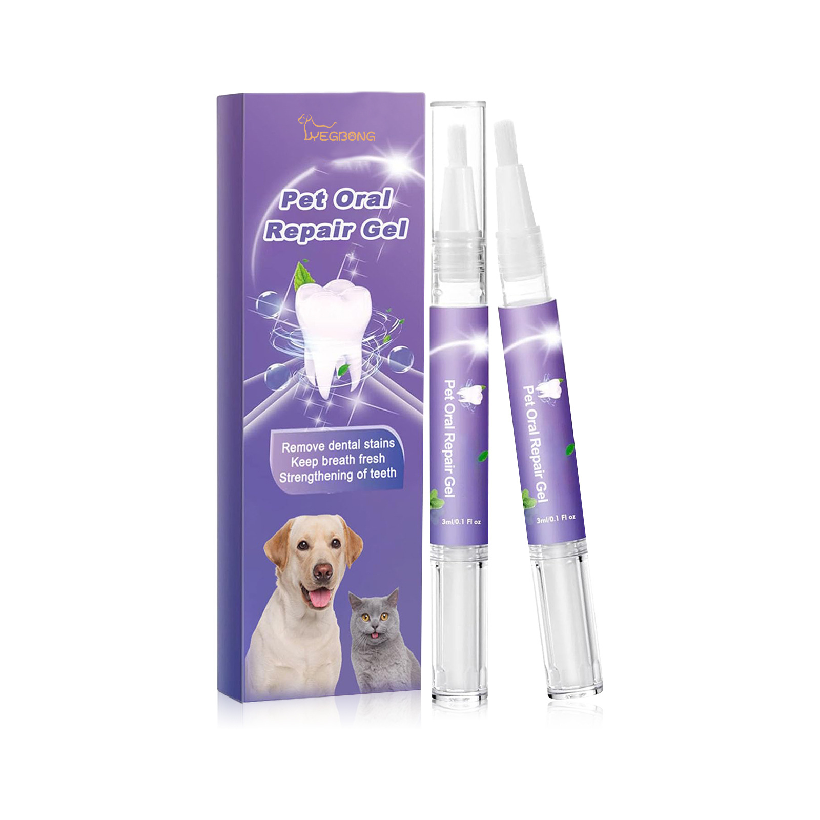 Pet Oral Repair Gel Puppy Tart - Teeth Whitening App ulasan dan harga
