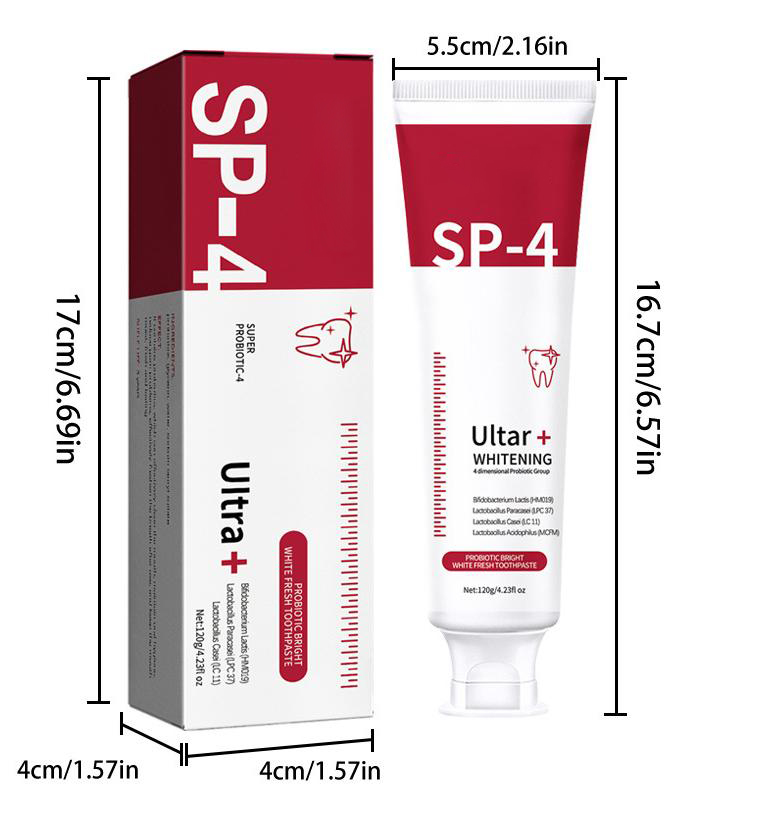 SP-10 and SP-4 Probiotic White - Teeth Whitening Enzymes ulasan dan harga