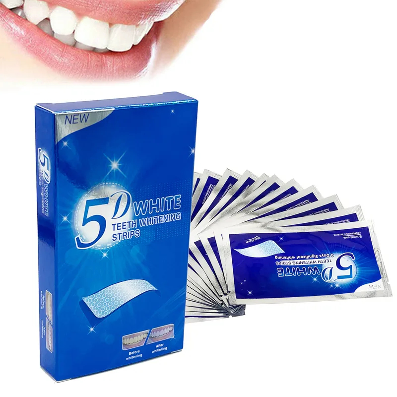 1-12pcs 5D Whitening Teeth Sti - Teeth Whitening Yellow Teeth ulasan dan harga