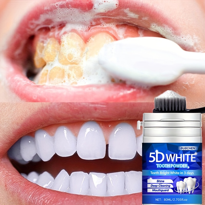 5D 80g Blue Enzyme Teeth White - Teeth Whitening Enzymes ulasan dan harga