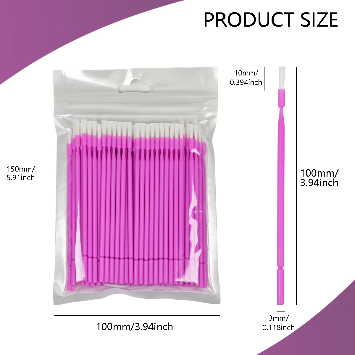 100Pcs Dental Disposable Micro - Whitening Teeth Dentist ulasan dan harga
