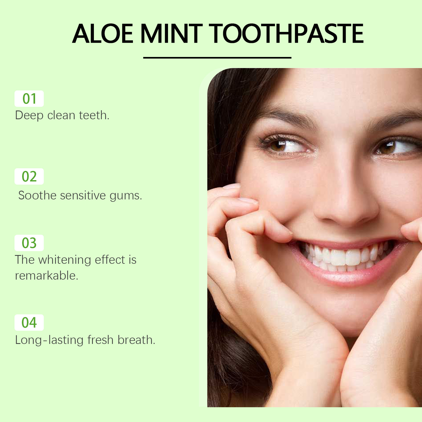 Aloe and Mint Whitening Toothp - Teeth Whitening Yellow Teeth ulasan dan harga