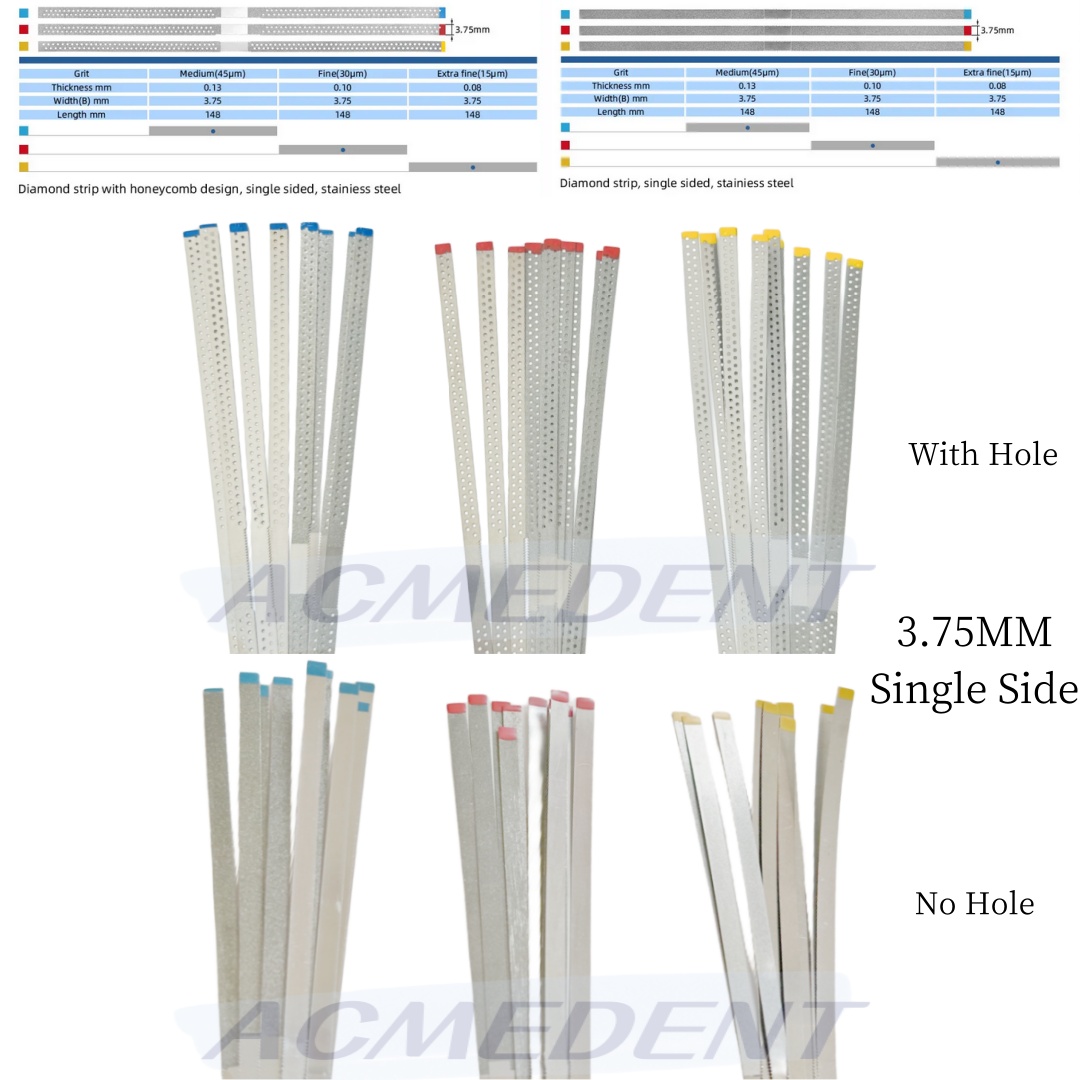 10Pcs Dental Polishing Strips  - Teeth Whitening Youtube ulasan dan harga
