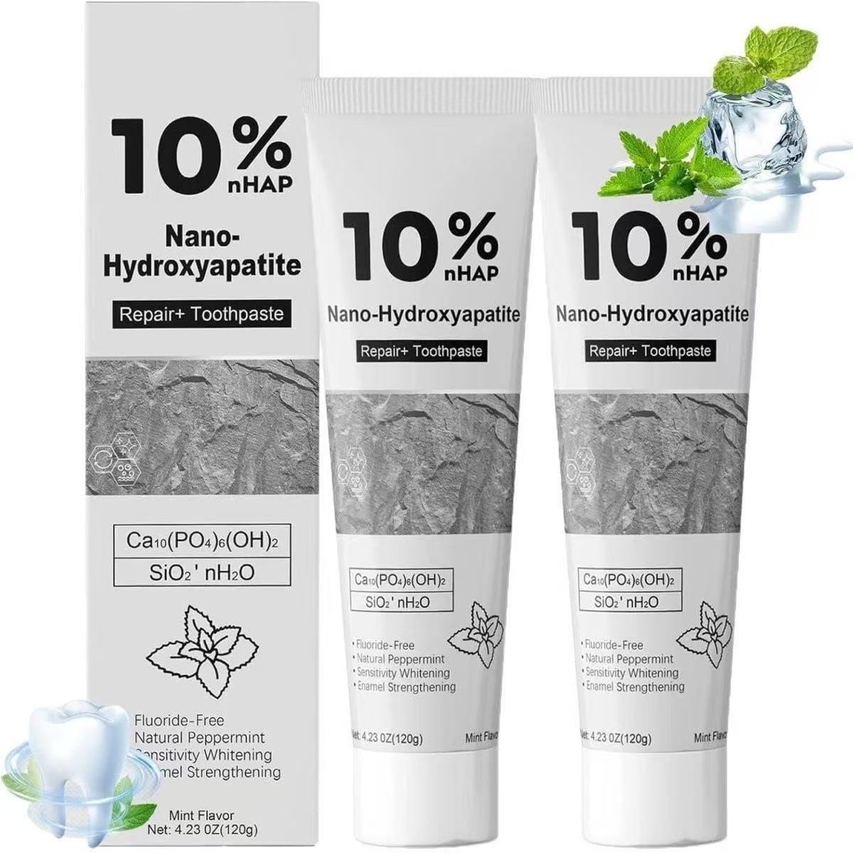 10% Nano Hydroxyapatite Whiten - Teeth Whitening Yellow Teeth ulasan dan harga