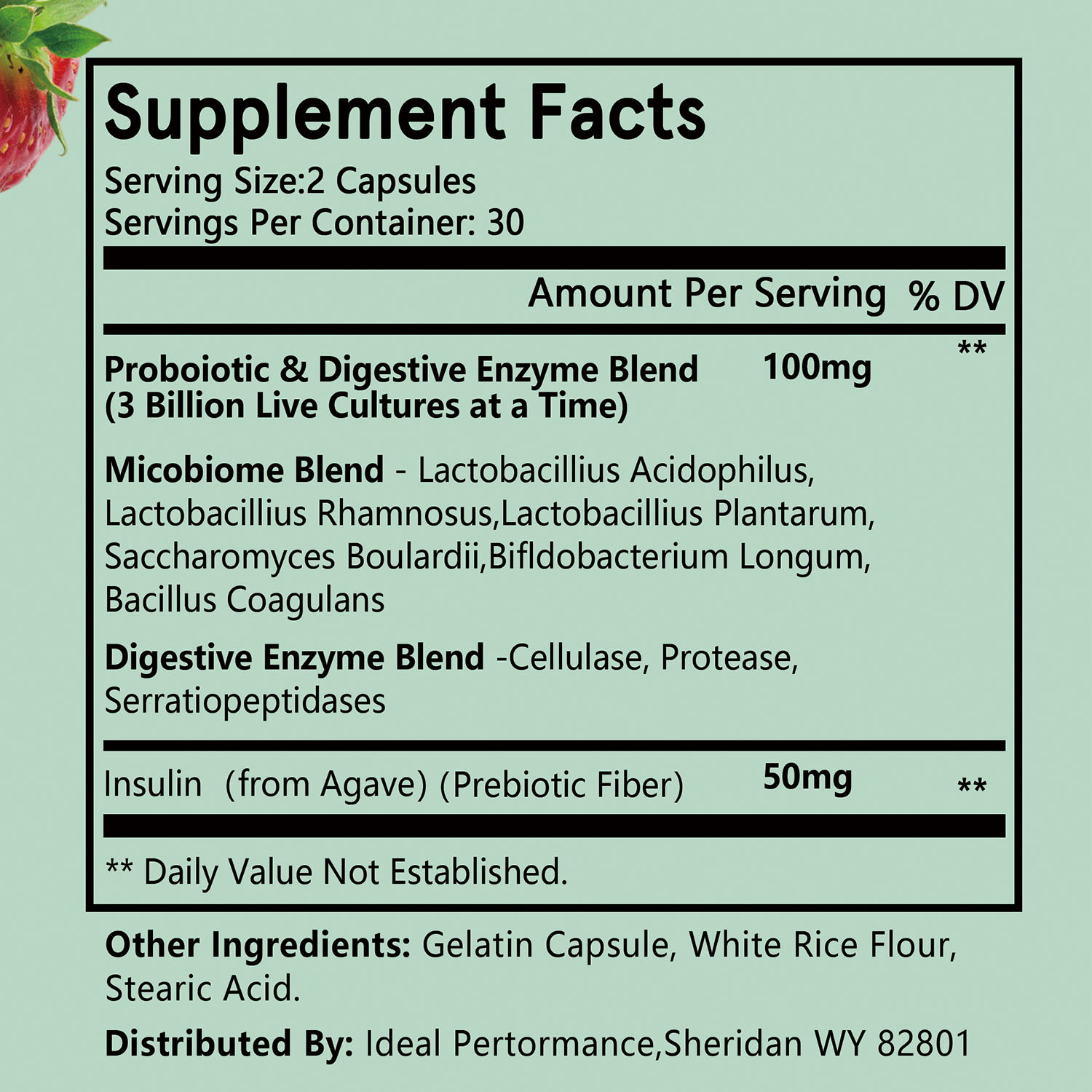 Advanced Oral Probiotics - Fre - Teeth Whitening Enzymes ulasan dan harga