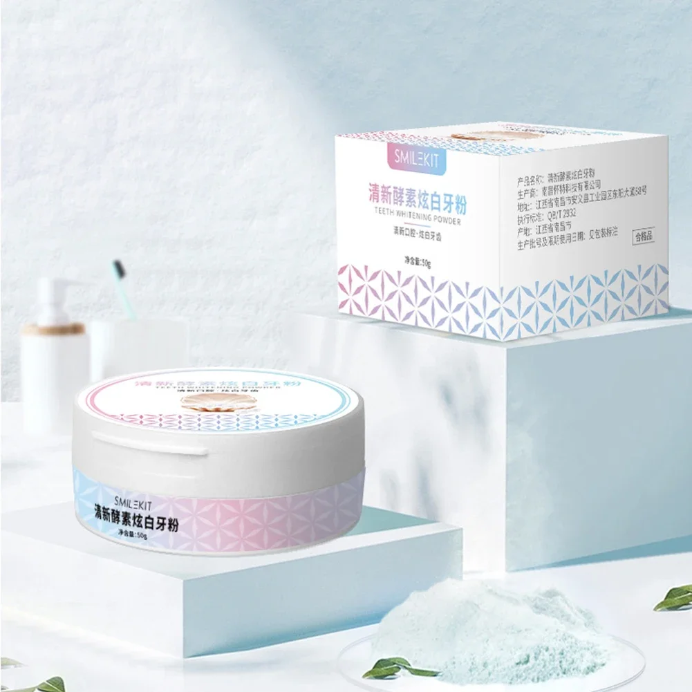 2 Types Teeth Whitening Powder - Teeth Whitening Enzymes ulasan dan harga