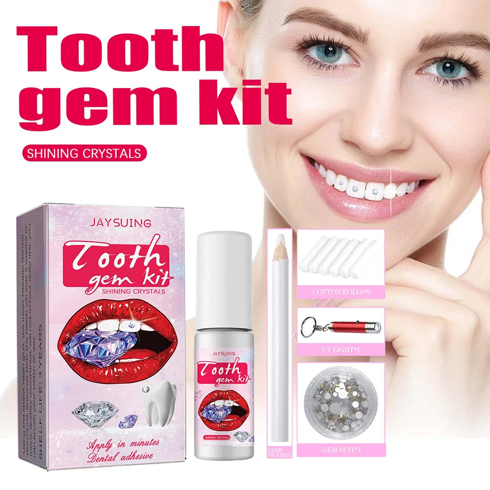 DIY Tooth Gems Kit with Crysta - Teeth Whitening Vape ulasan dan harga