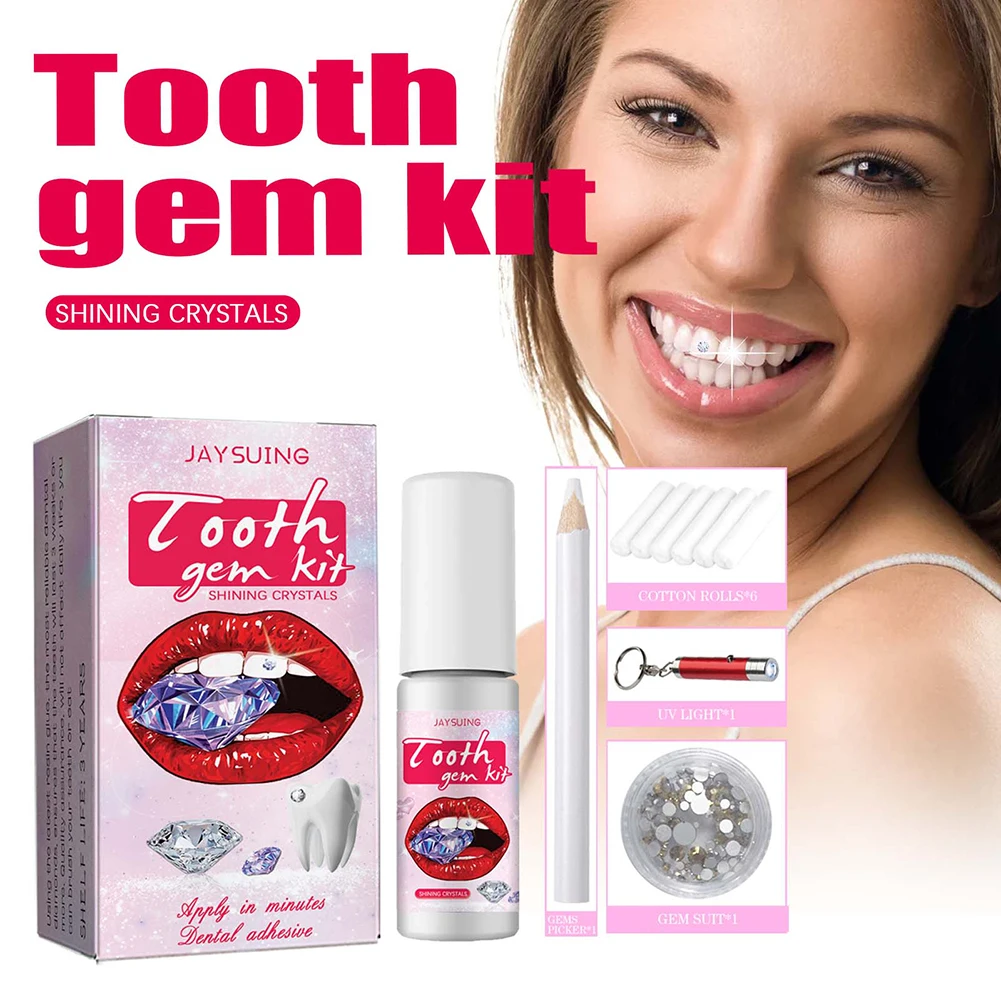 DIY Tooth Gems Kit with Crysta - Teeth Whitening Vape ulasan dan harga